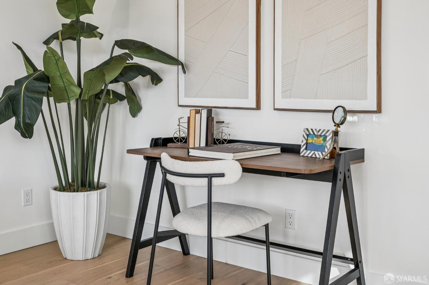 2411 Sixth Street Berkeley, CA 94710 - Photo 11 of 72 a view of a dining room with furniture and a potted plant