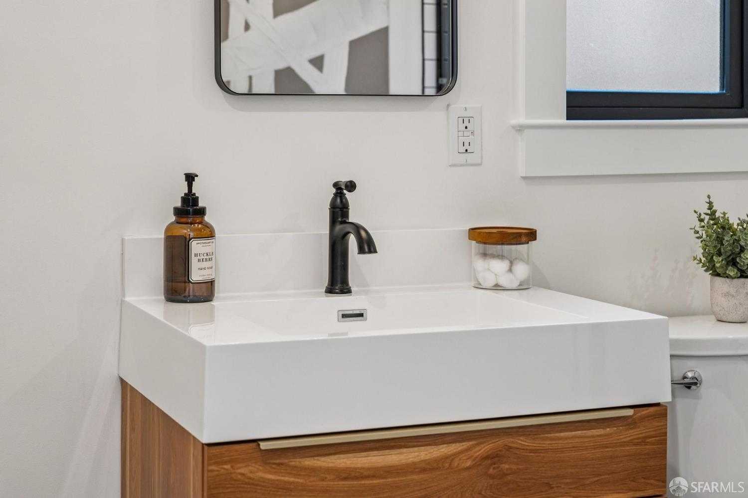 2411 Sixth Street Berkeley, CA 94710 - Photo 68 of 72 a close view of sink and mirror