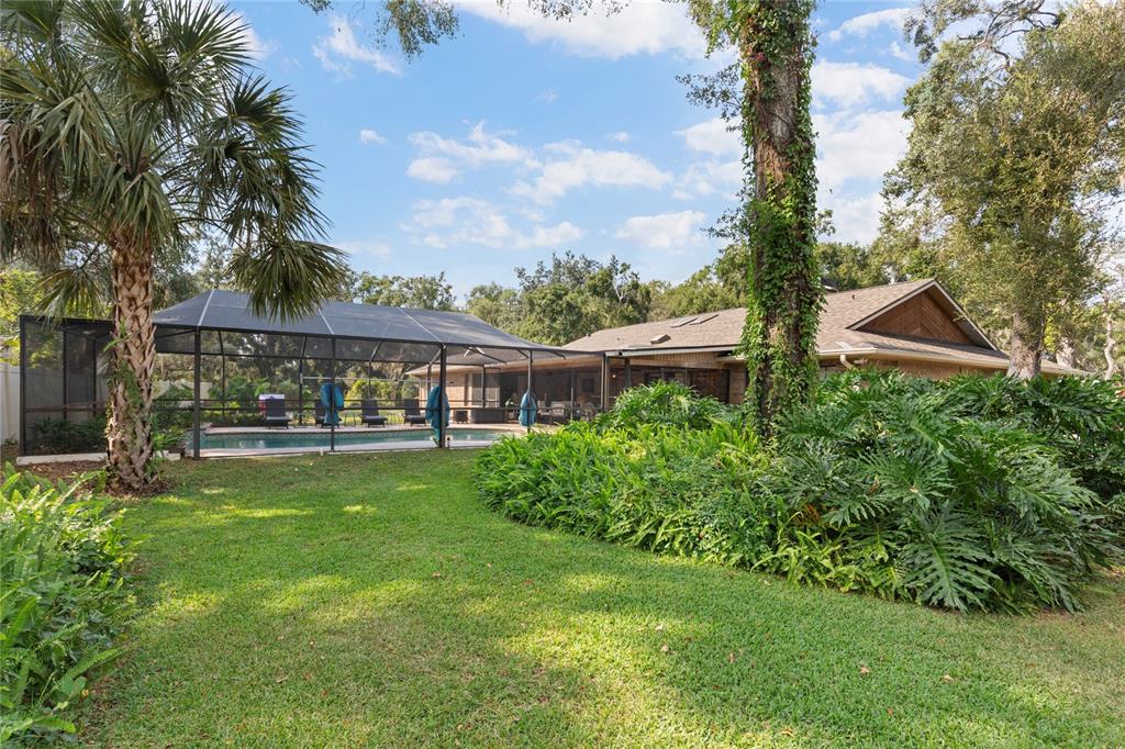 2941 Chelsea Woods Drive Valrico, FL 33596 - Photo 39 of 48 a view of a house with a yard and sitting area