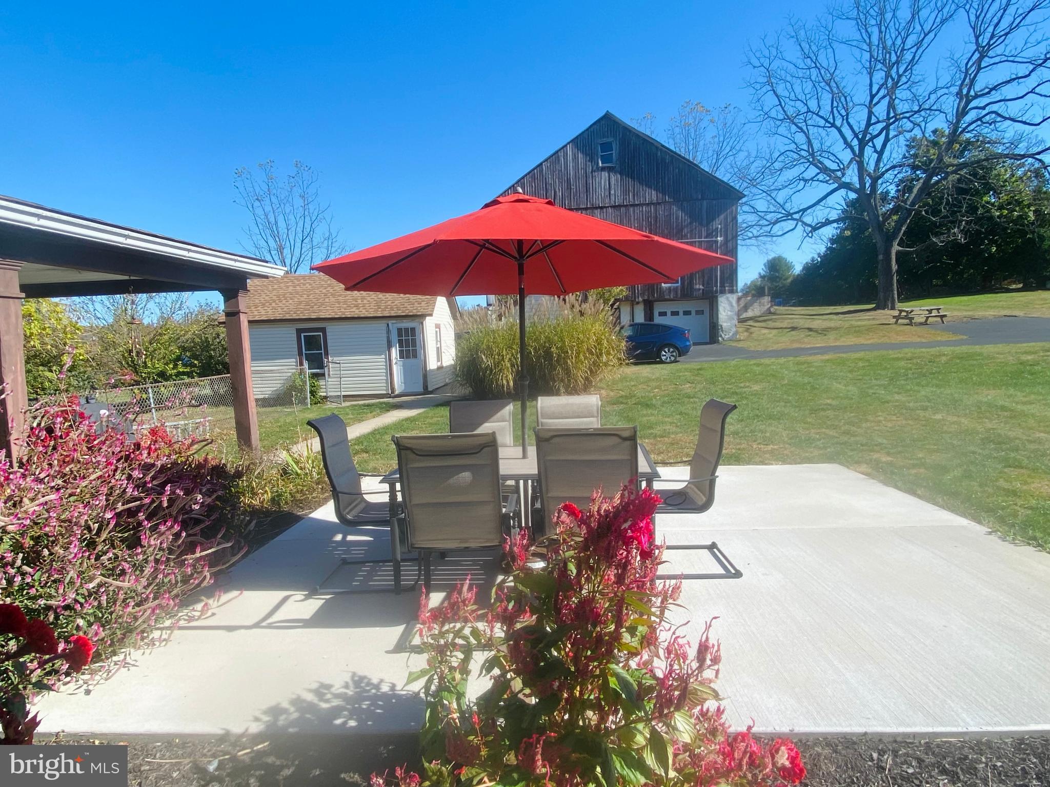 135 A Hoffmansville Road Barto, PA 19504 - Photo 13 of 44 Rear Patio
