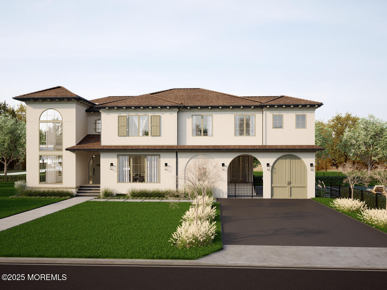 186 Whalepond Road Eatontown, NJ 07724 - Photo 1 of 28 a front view of a house with a garden and plants