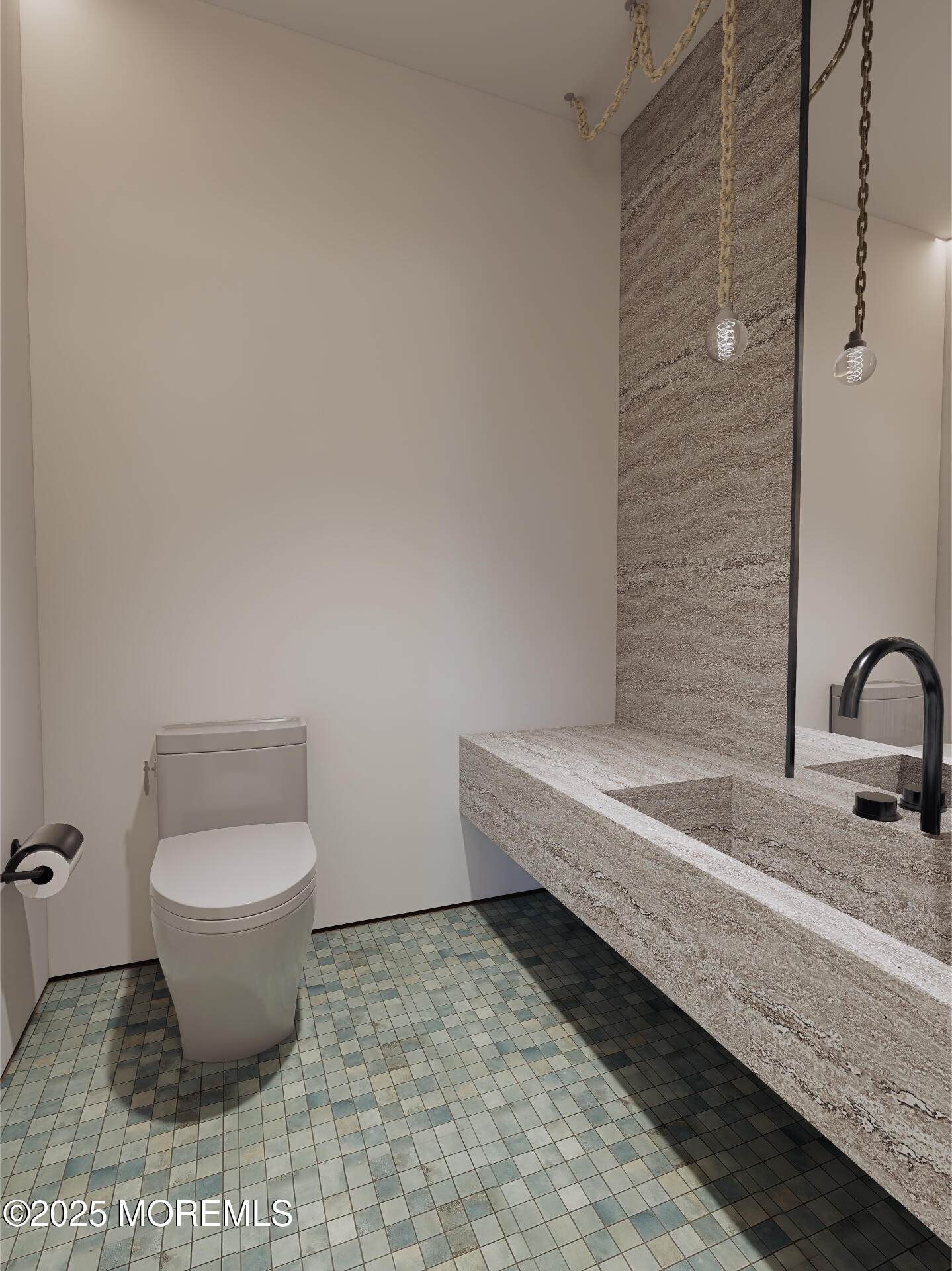 186 Whalepond Road Eatontown, NJ 07724 - Photo 14 of 28 a bathroom with a toilet sink and mirror