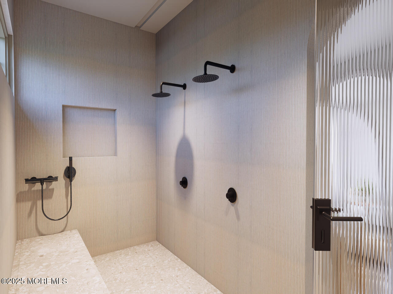 186 Whalepond Road Eatontown, NJ 07724 - Photo 16 of 28 a bathroom with a glass shower door