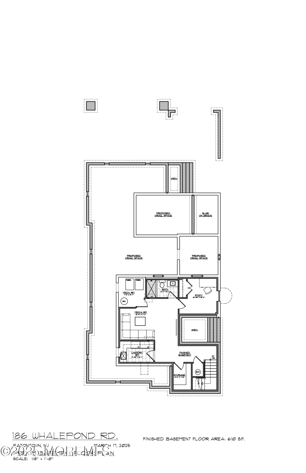 186 Whalepond Road Eatontown, NJ 07724 - Photo 26 of 28 a black and white photo of a room