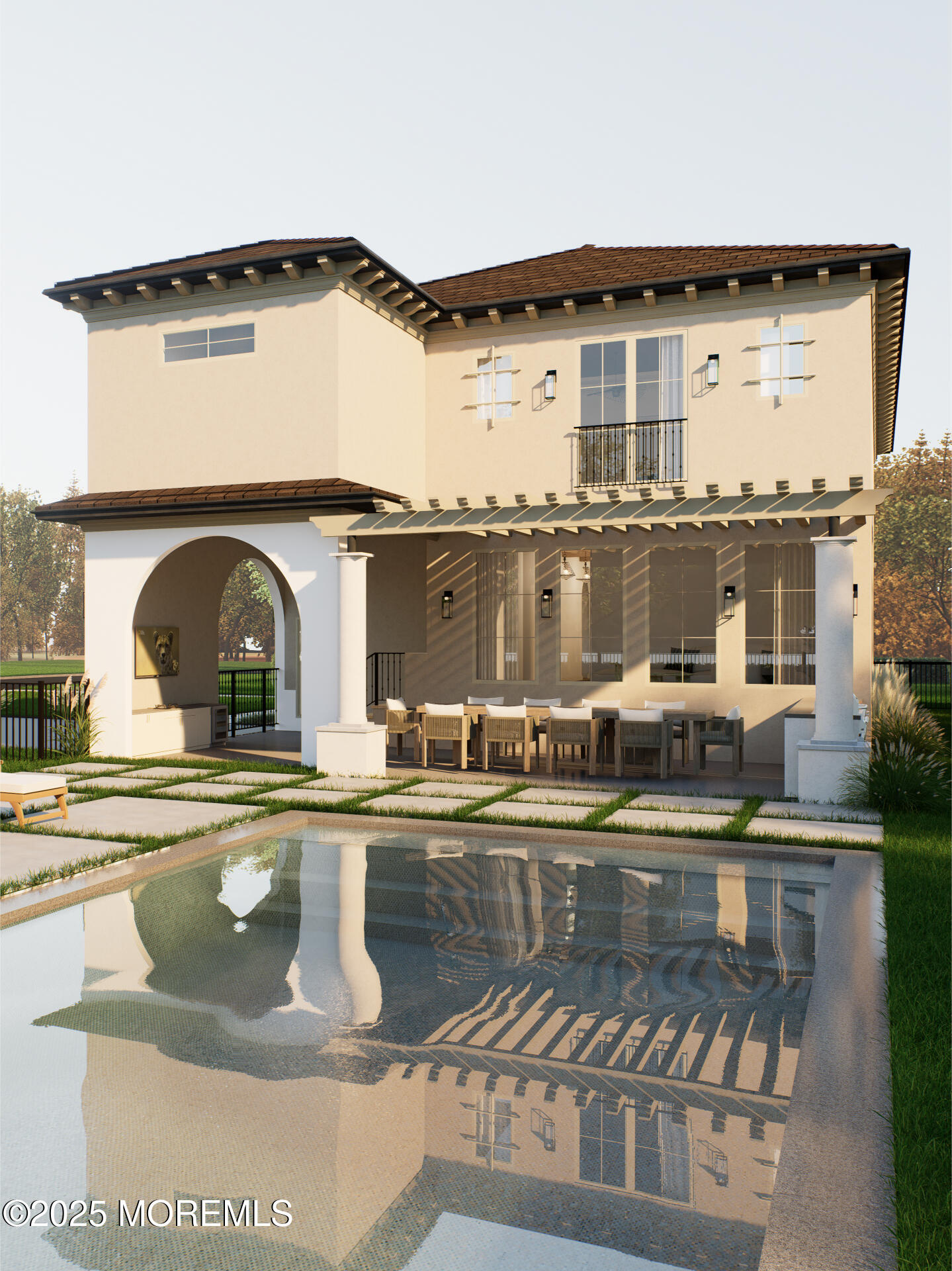 186 Whalepond Road Eatontown, NJ 07724 - Photo 3 of 28 a view of a house with pool and chairs
