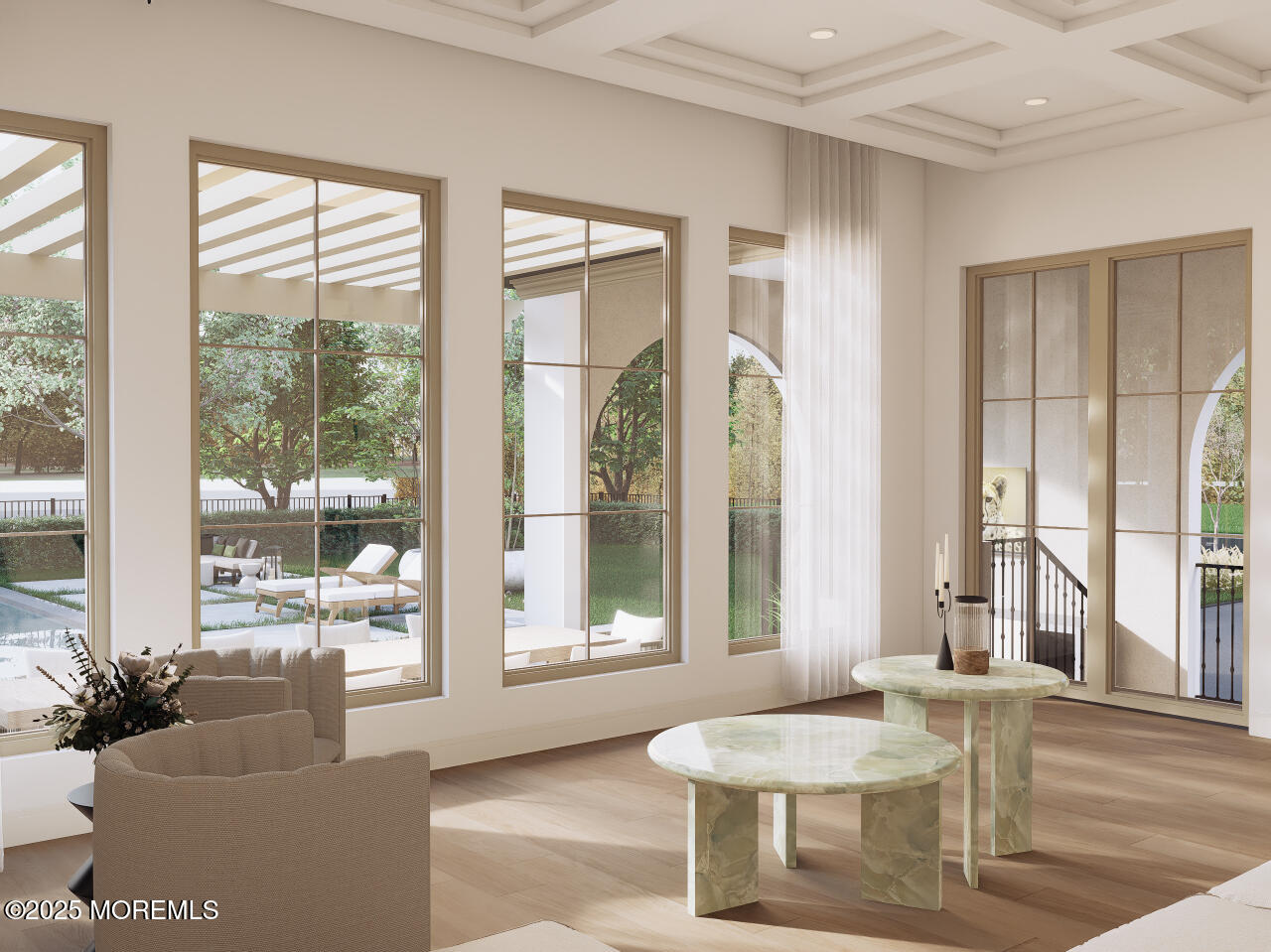 186 Whalepond Road Eatontown, NJ 07724 - Photo 7 of 28 a living room with furniture and a large window