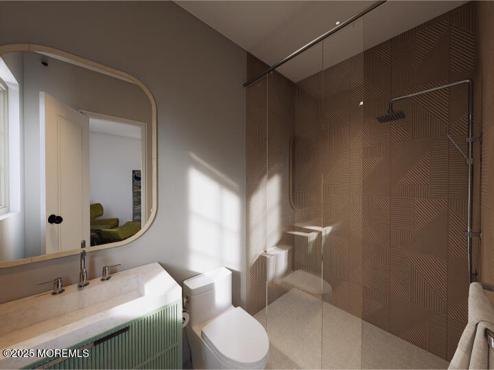 186 Whalepond Road Eatontown, NJ 07724 - Photo 10 of 28 a bathroom with a sink toilet and mirror