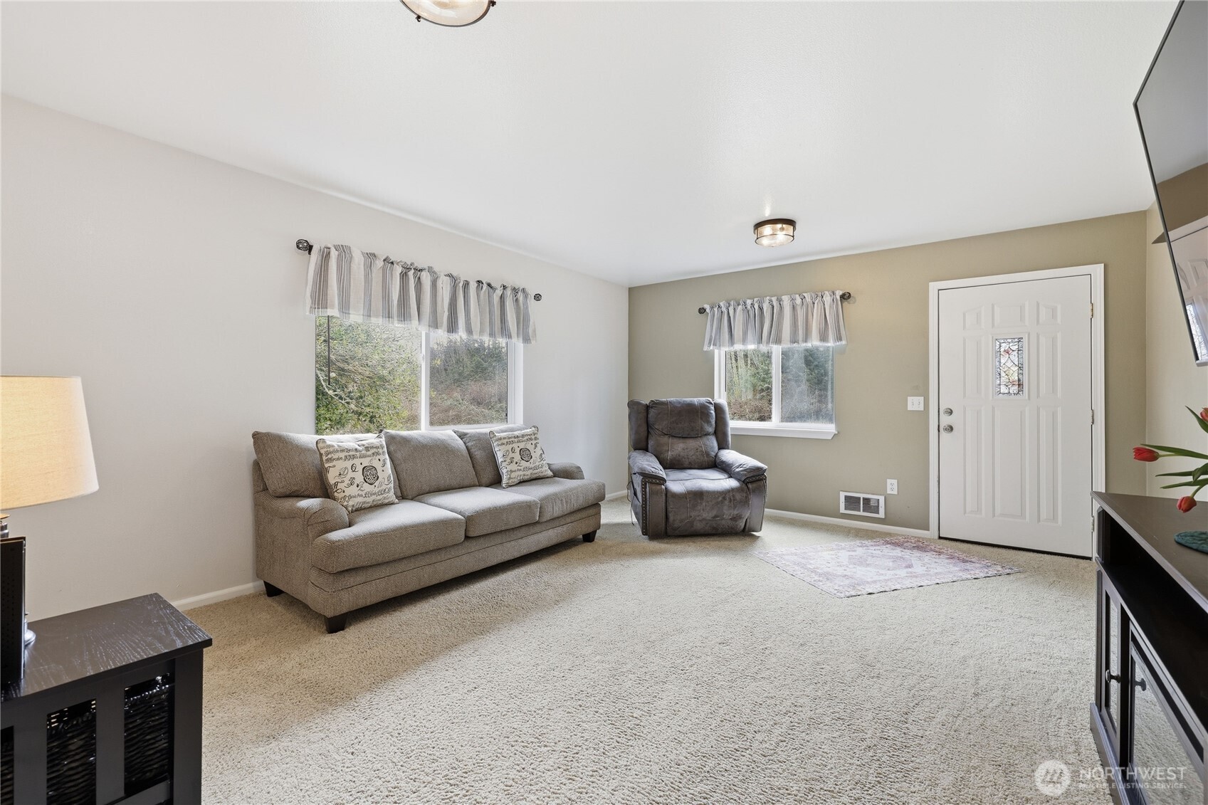 331 Bachelor Road Sequim, WA 98382 - Photo 6 of 36 a living room with furniture and a window