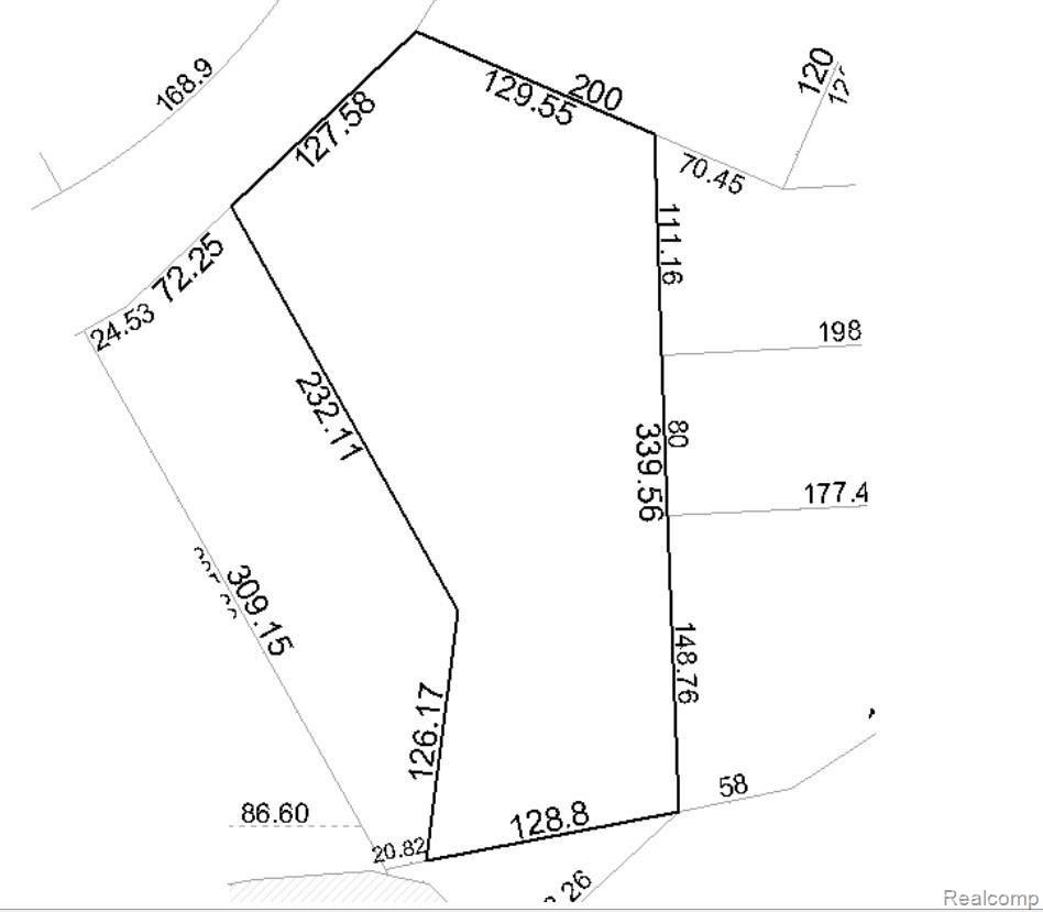 13473 South Horrell Road Fenton, MI 48430 - Photo 38 of 38 Land Sketch.Assessor's Office