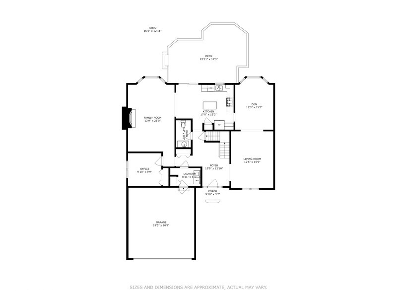 545 Abbey Road Bartlett, IL 60103 - Photo 27 of 28 a picture of floor plan