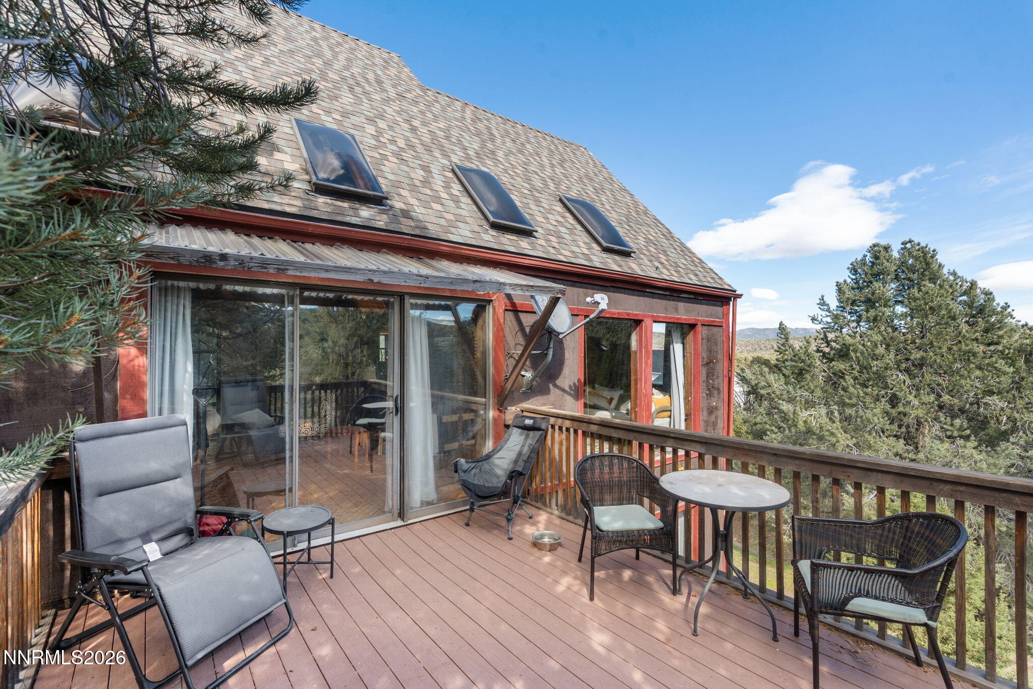 21845 Adobe Road Reno, NV 89521 - Photo 59 of 65 a view of a chairs and table on the deck