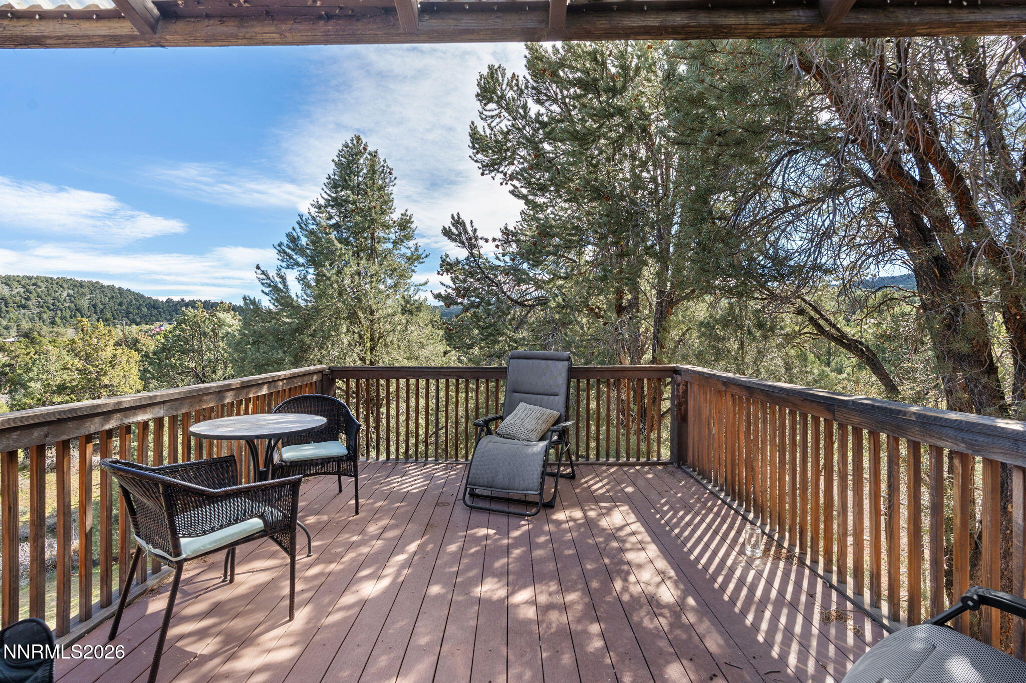 21845 Adobe Road Reno, NV 89521 - Photo 60 of 65 a view of balcony with furniture