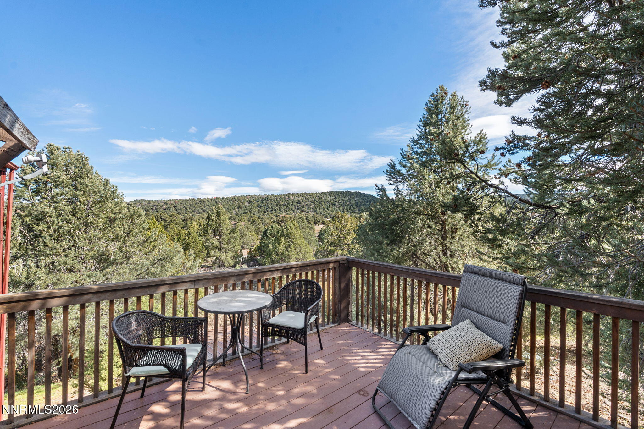 21845 Adobe Road Reno, NV 89521 - Photo 61 of 65 a view of a chairs and table on the deck