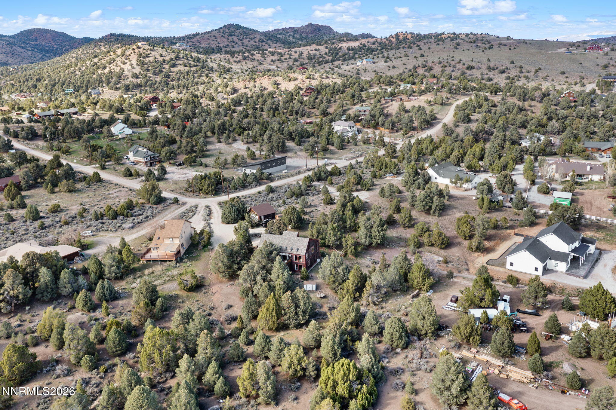 21845 Adobe Road Reno, NV 89521 - Photo 65 of 65 an aerial view of residential houses with outdoor space