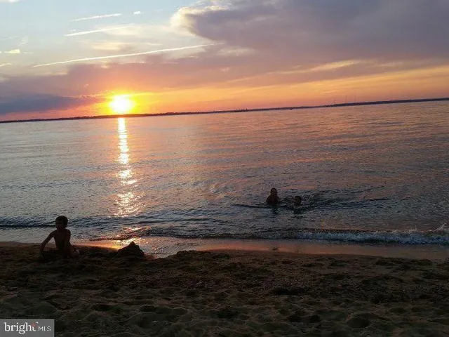 a view of beach and ocean