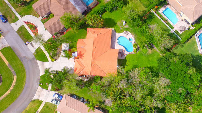 9497 Old Pine Road Boca Raton, FL 33428 - Photo 29 of 31 an aerial view of a house having outdoor space