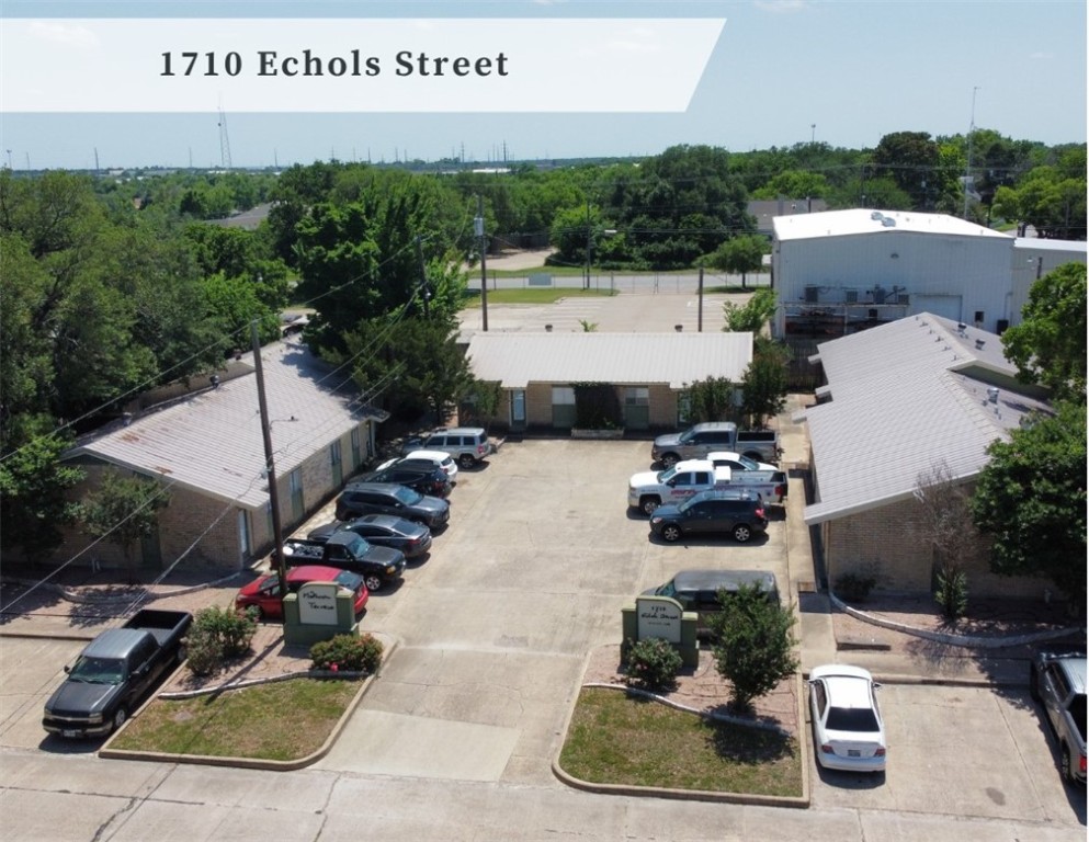 1601 South College Avenue Bryan, TX 77801 - Photo 8 of 11 Drone / aerial view