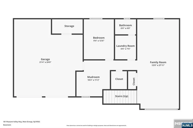 $599,000 | 181 Pleasant Valley Way, West Orange, NJ 07052