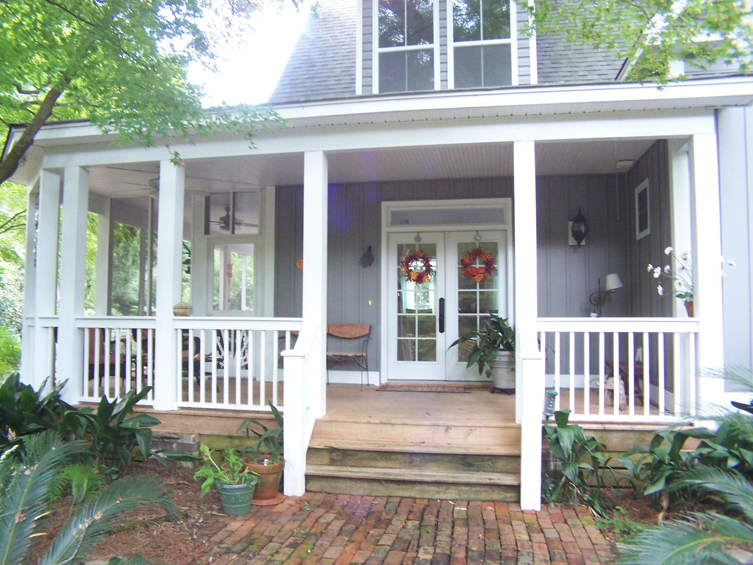 Wrap around porches