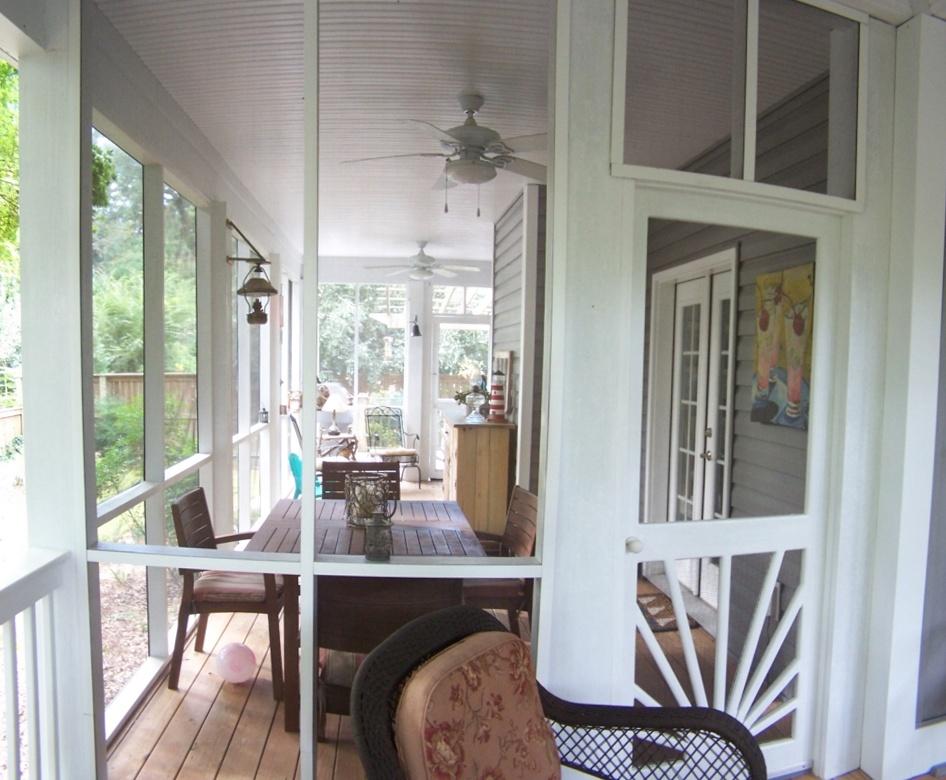 107 Tea Farm Road Summerville, SC 29483 - Photo 26 of 33 Screen porch from front porch