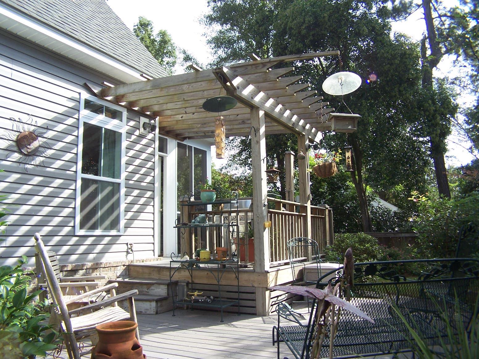 107 Tea Farm Road Summerville, SC 29483 - Photo 29 of 33 A lower deck/patio