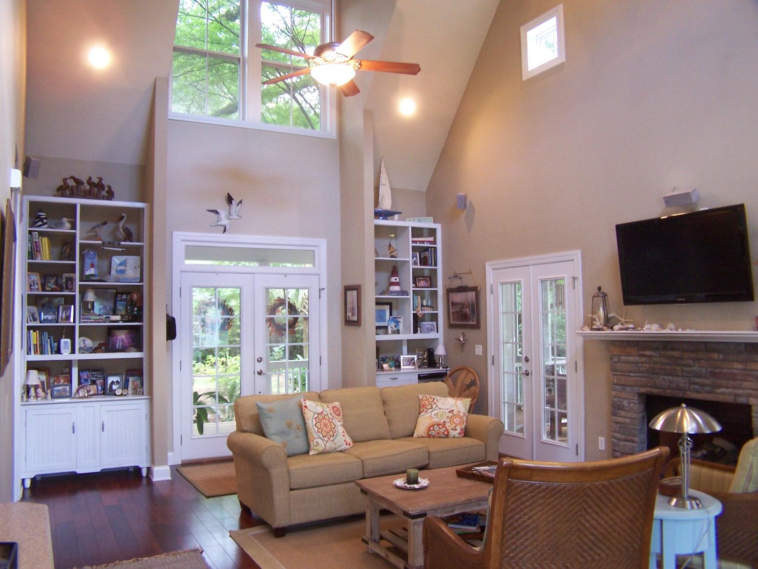 Soaring ceilings