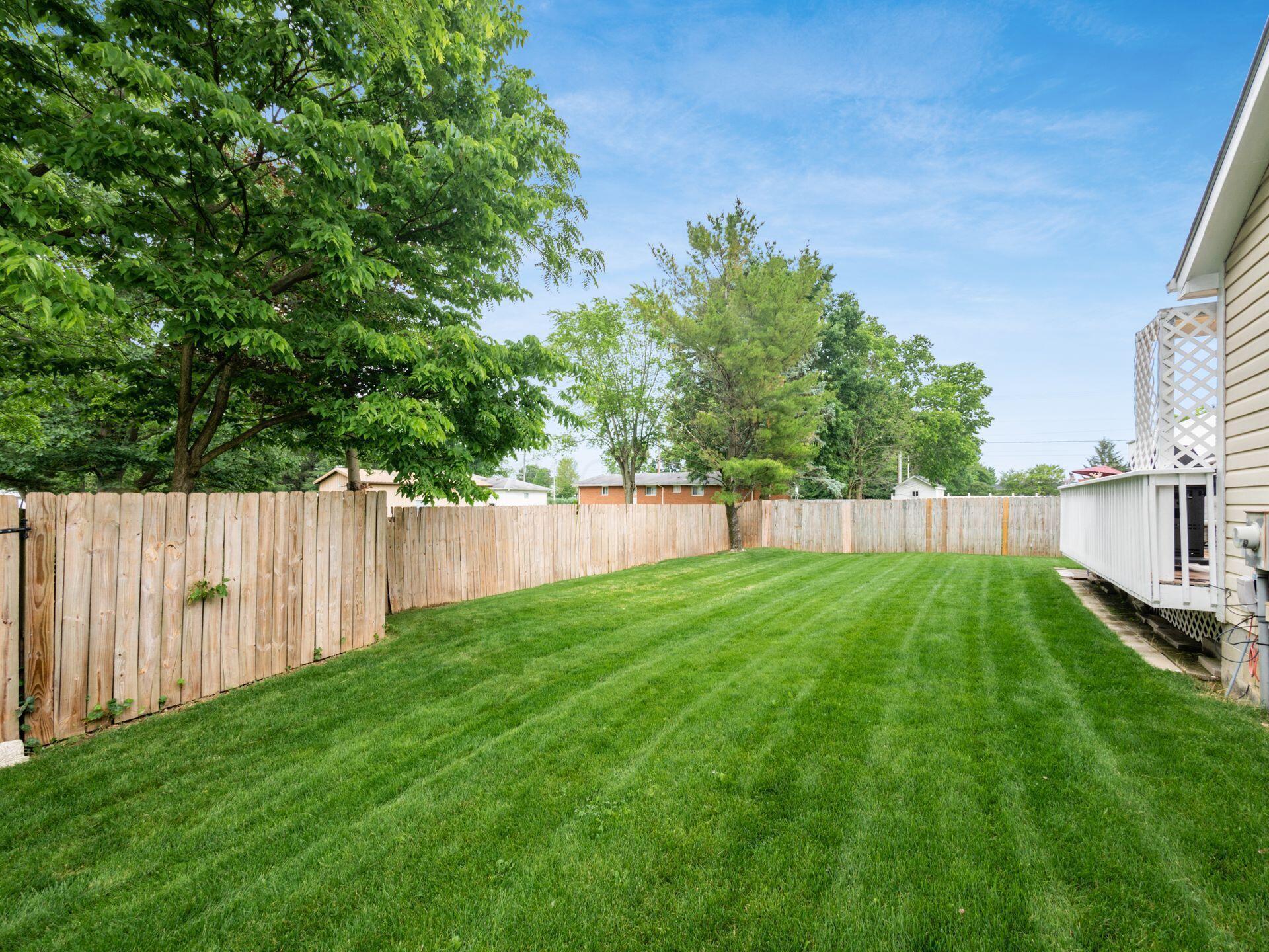 2568 Windflower Road Hilliard, OH 43026 - Photo 36 of 36 Spacious Fenced Private Backyard