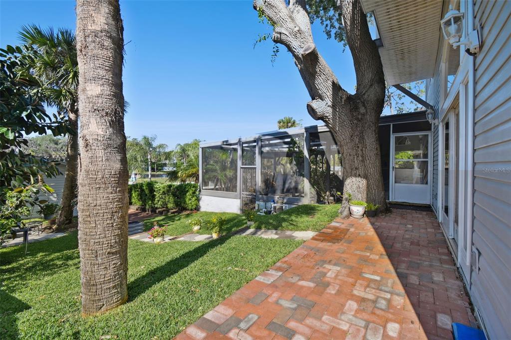 6128 Oak Ridge Avenue New Port Richey, FL 34653 - Photo 45 of 55 a view of a back yard of the house