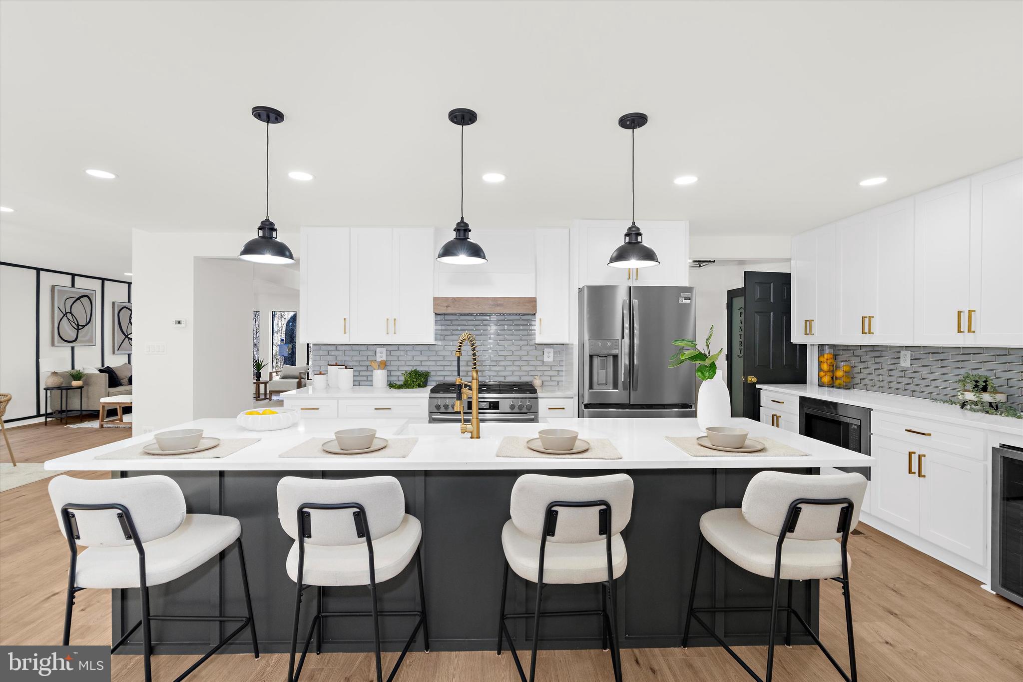 1439 Dicus Mill Road Severn, MD 21144 - Photo 17 of 91 Kitchen with Upgraded SS Appliances