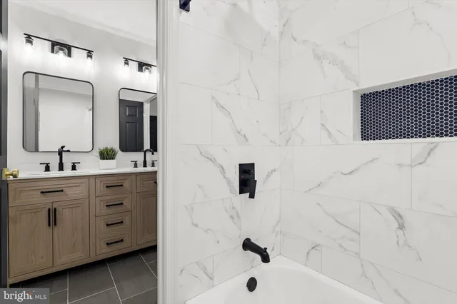 a view of swimming pool with a yard