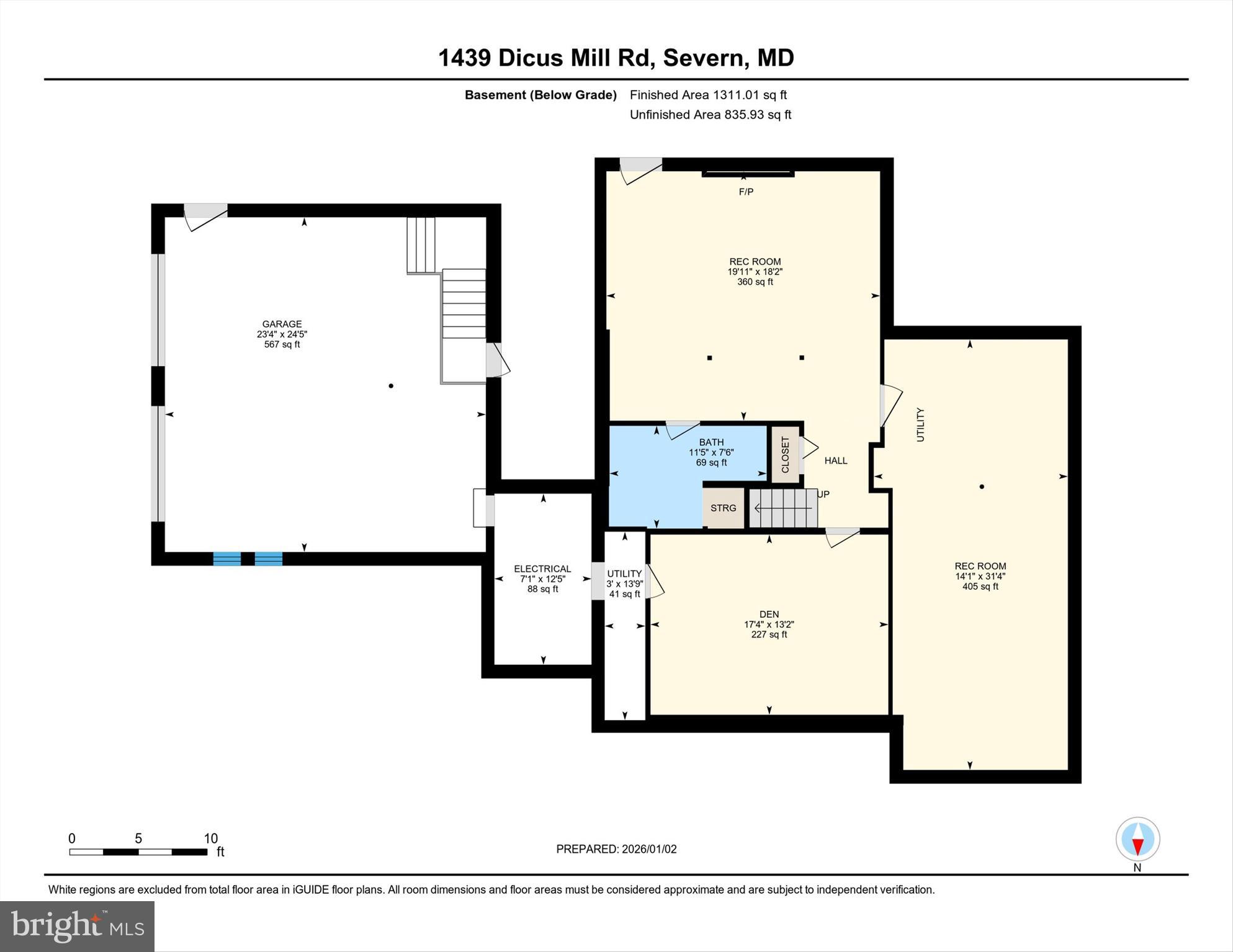 1439 Dicus Mill Road Severn, MD 21144 - Photo 90 of 91 Lower Level