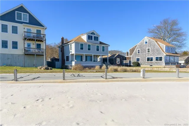 a view of beach and ocean