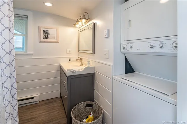 a bathroom with a sink and a vanity