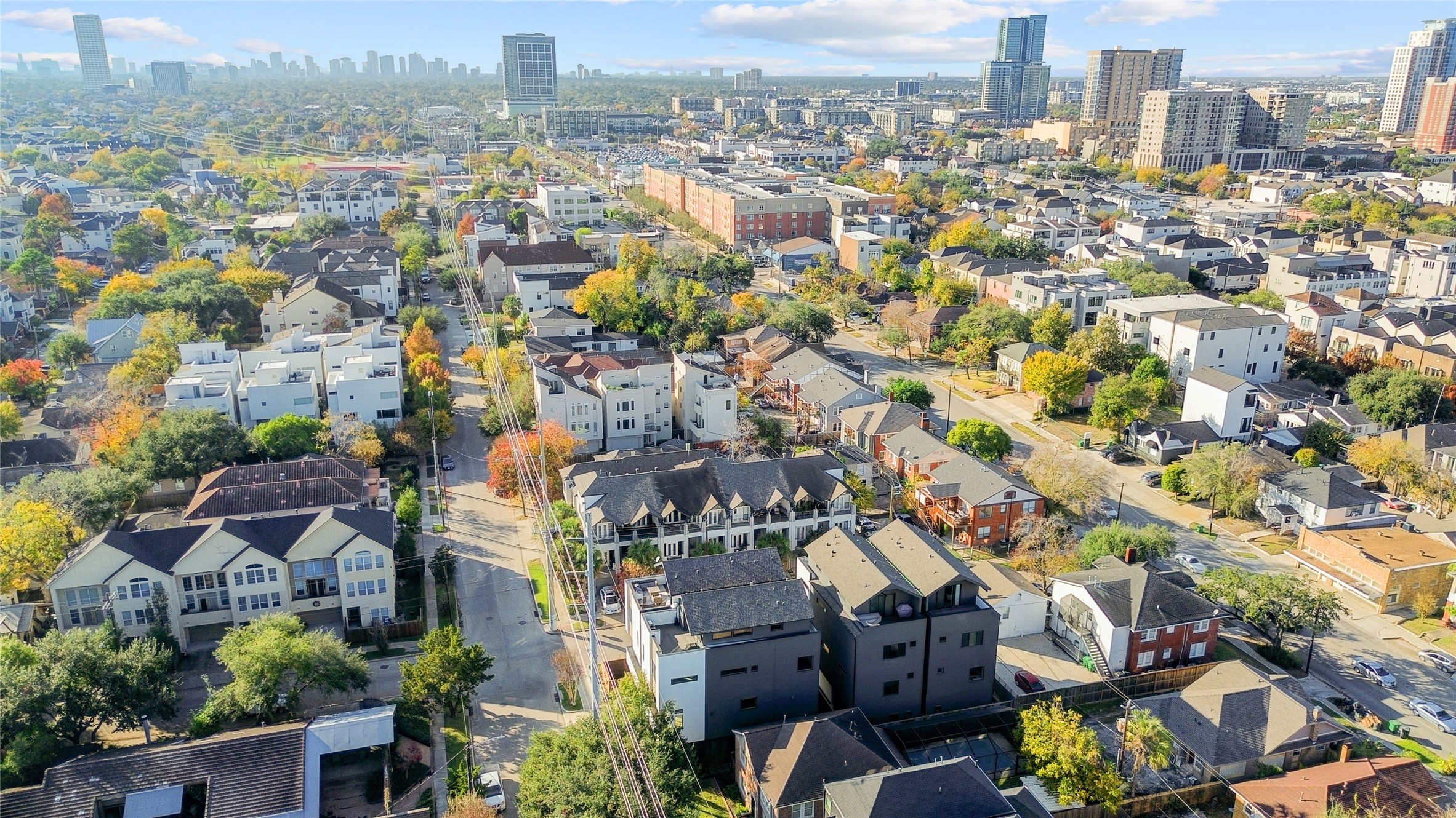 1116 Peden Street Houston, TX 77006 - Photo 48 of 48 Aerial Views