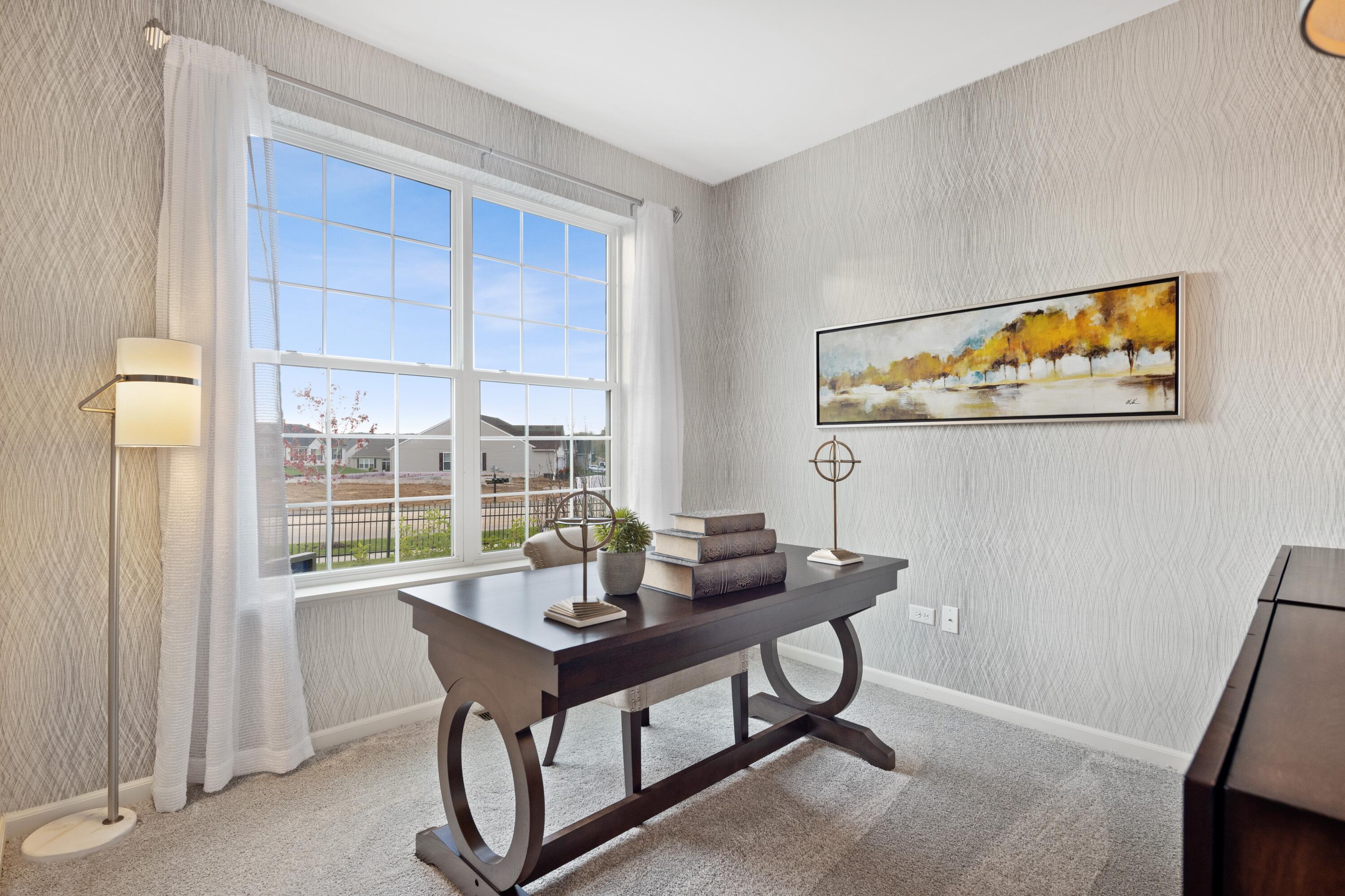 8468 Graystone Drive Lowell, IN 46356 - Photo 13 of 14 a view of a dining room with furniture window and outside view