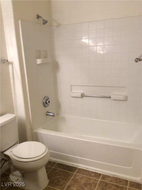 3318 North Decatur Boulevard, Unit 2077 Las Vegas, NV 89130 - Photo 18 of 19 Bathroom featuring washtub / shower combination and tile patterned floors