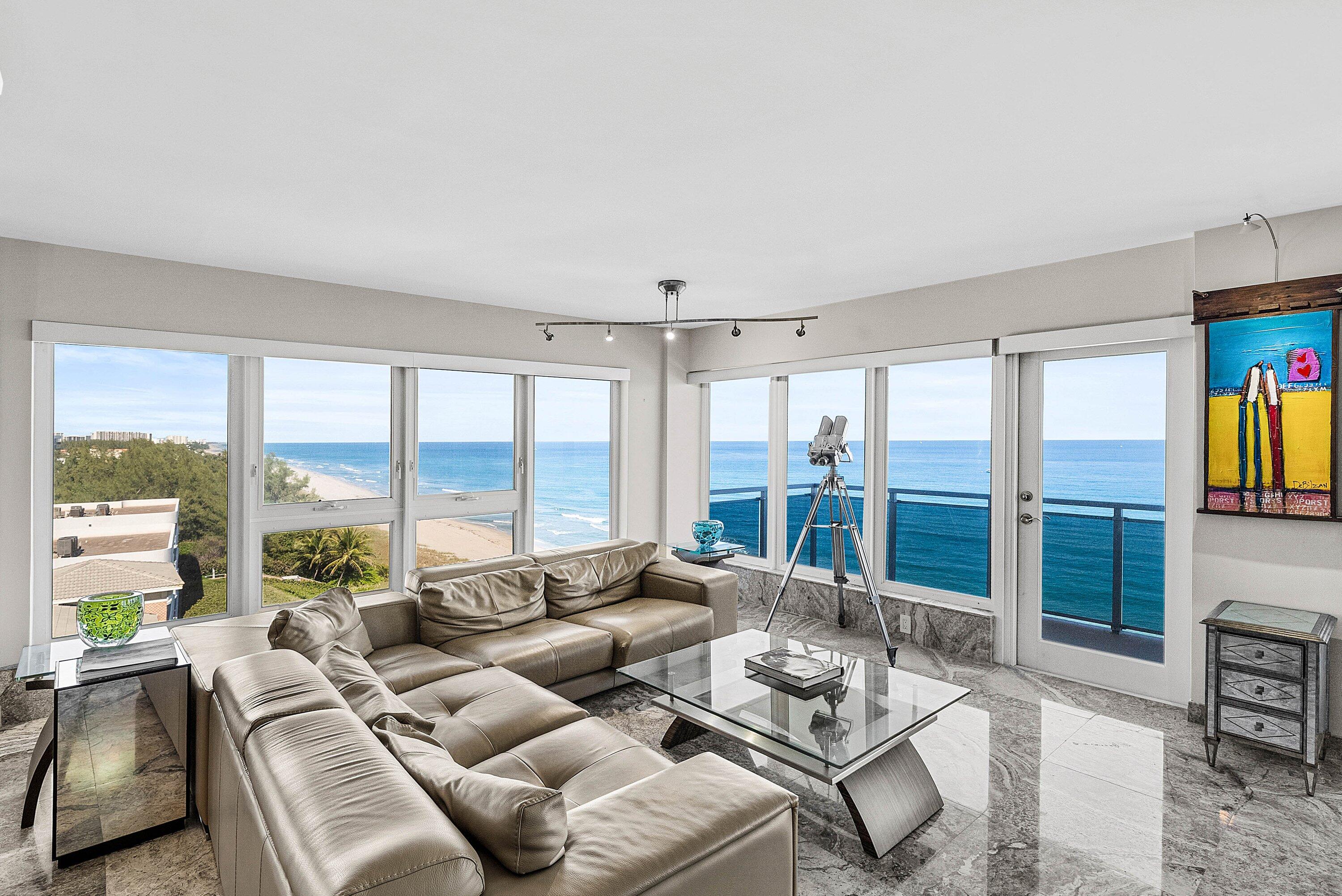 2066 North Ocean Boulevard, Unit 9NE Boca Raton, FL 33431 - Photo 2 of 45 Living Area