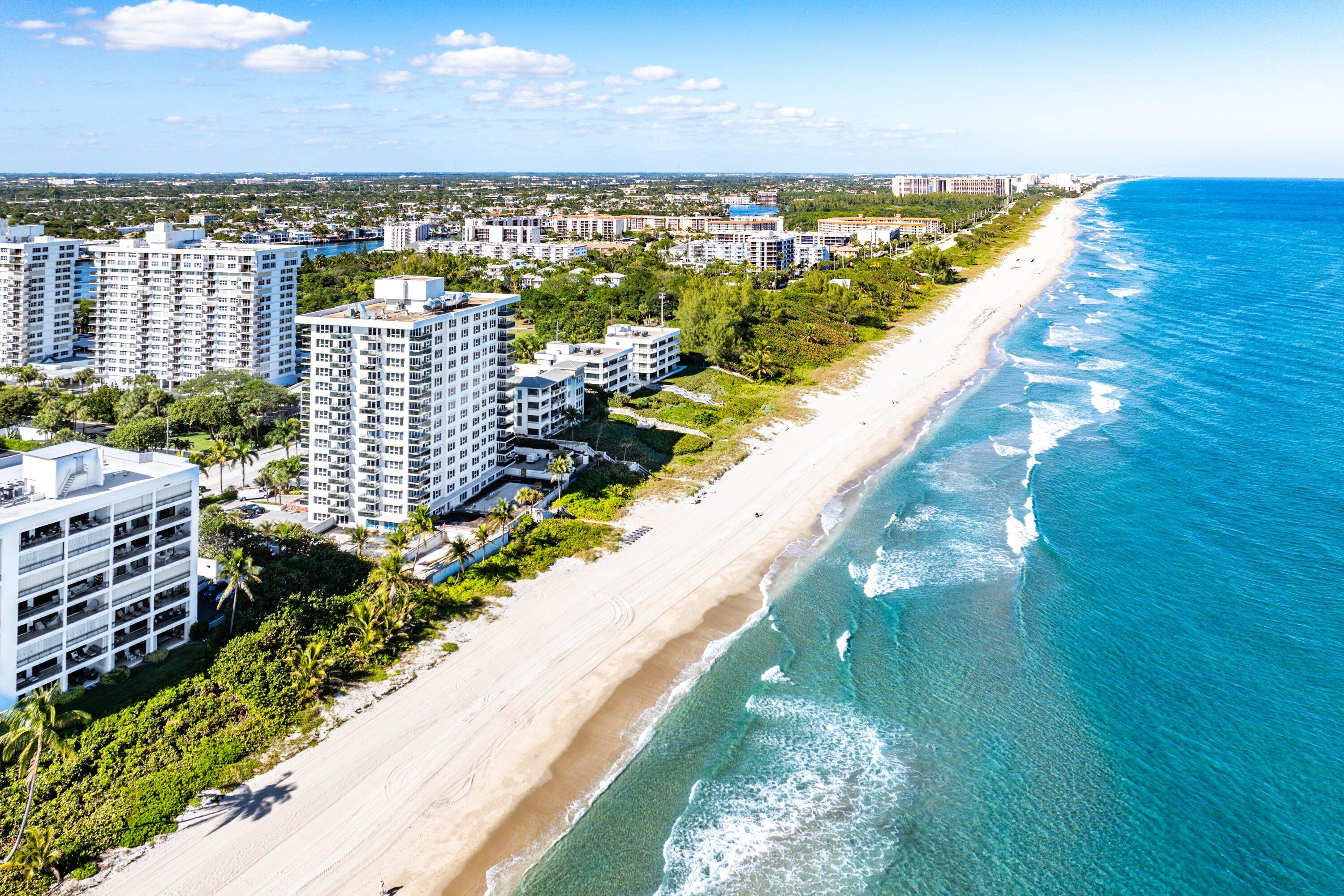 2066 North Ocean Boulevard, Unit 9NE Boca Raton, FL 33431 - Photo 44 of 45 a view of a city with an ocean