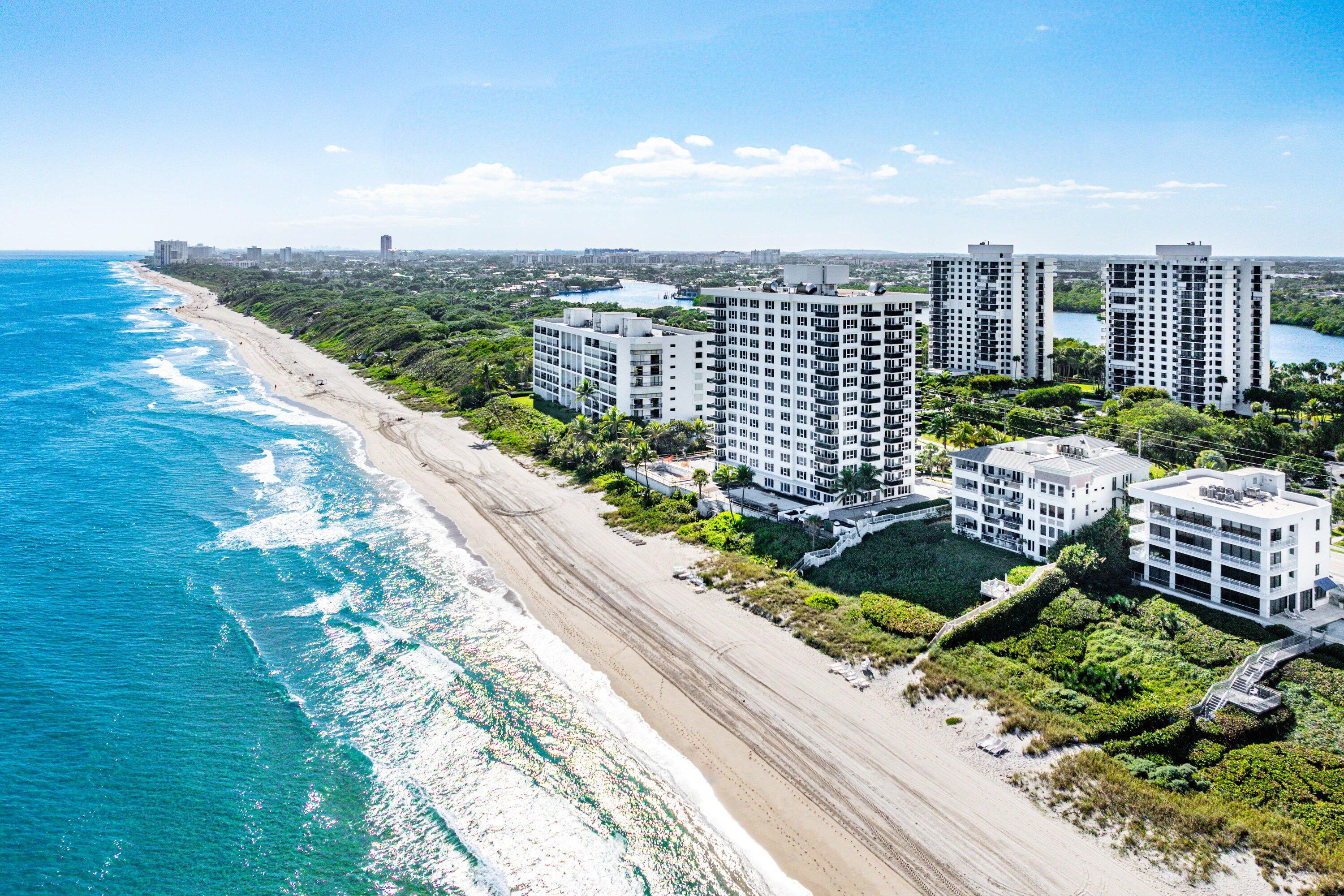 2066 North Ocean Boulevard, Unit 9NE Boca Raton, FL 33431 - Photo 45 of 45 a city view with tall buildings