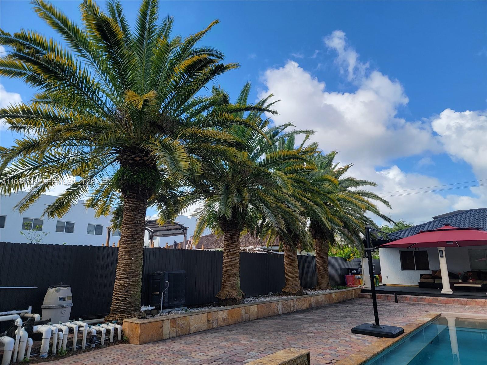 25209 Southwest 134th Avenue Homestead, FL 33032 - Photo 28 of 33 a front view of a house with garden
