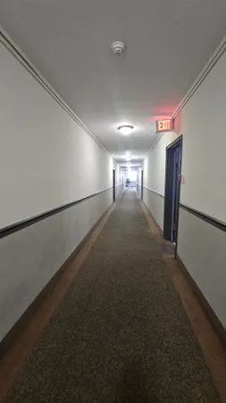 a view of a hallway