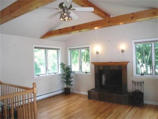 65 Follen Road Lexington, MA 02420 - Photo 10 of 23 a living room with furniture and a fireplace