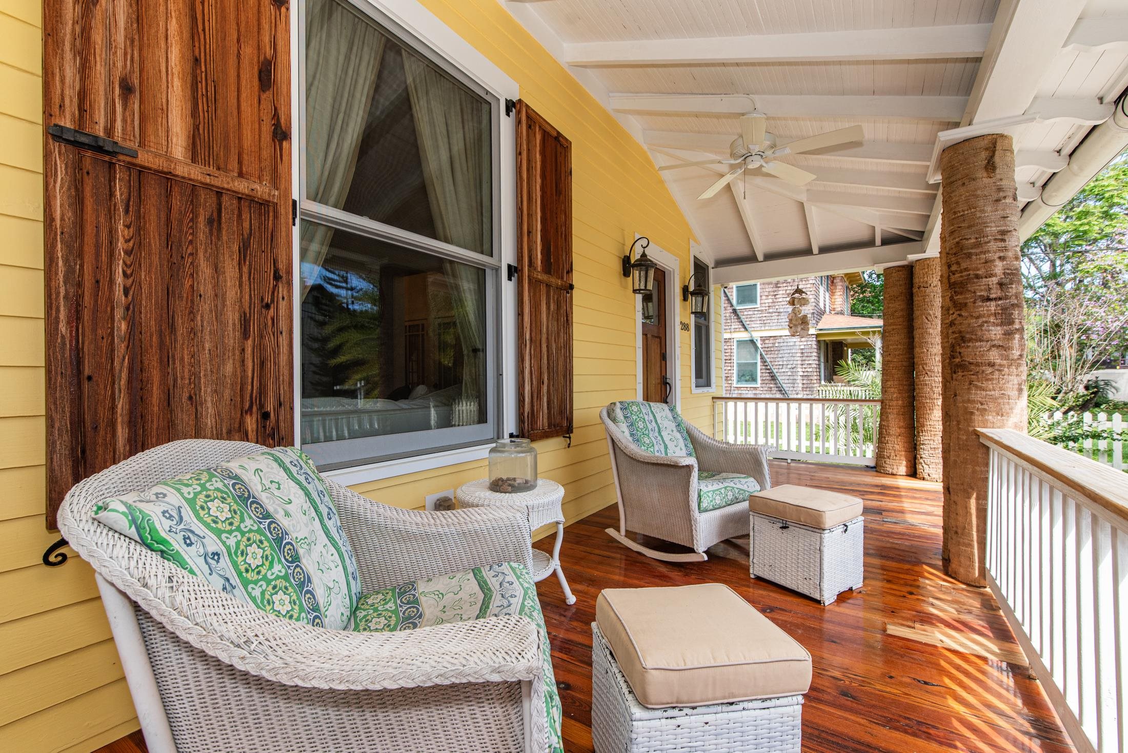 288 St George Street St. Augustine, FL 32084 - Photo 48 of 65 a living room with couch and a window
