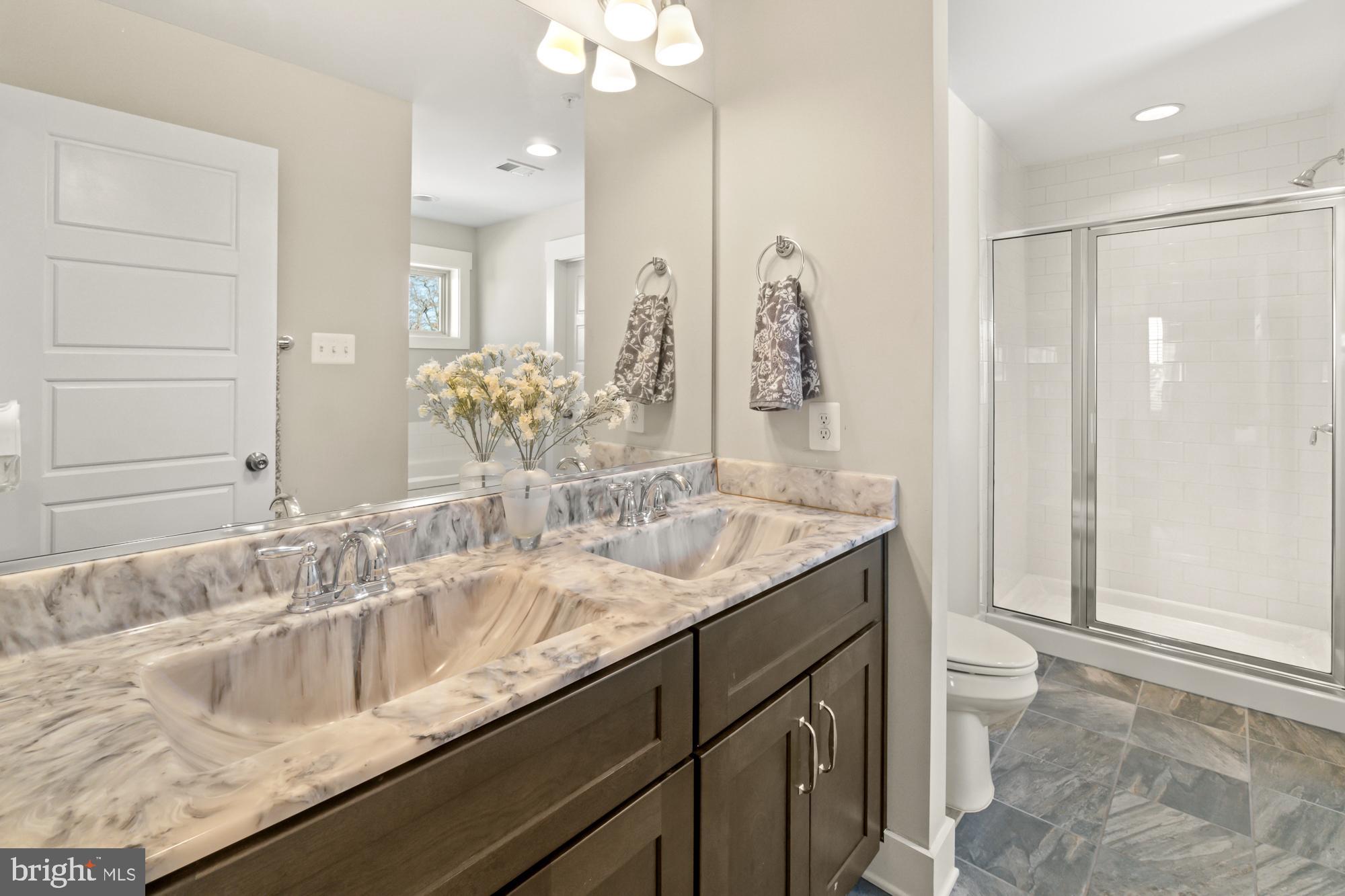 7020 Fox Chase Road New Market, MD 21774 - Photo 28 of 58 Primary bathroom with dual vanities.