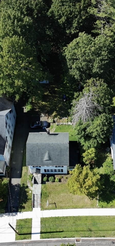 16 Park Place Meriden, CT 06451 - Photo 4 of 30 a aerial view of a house with a yard