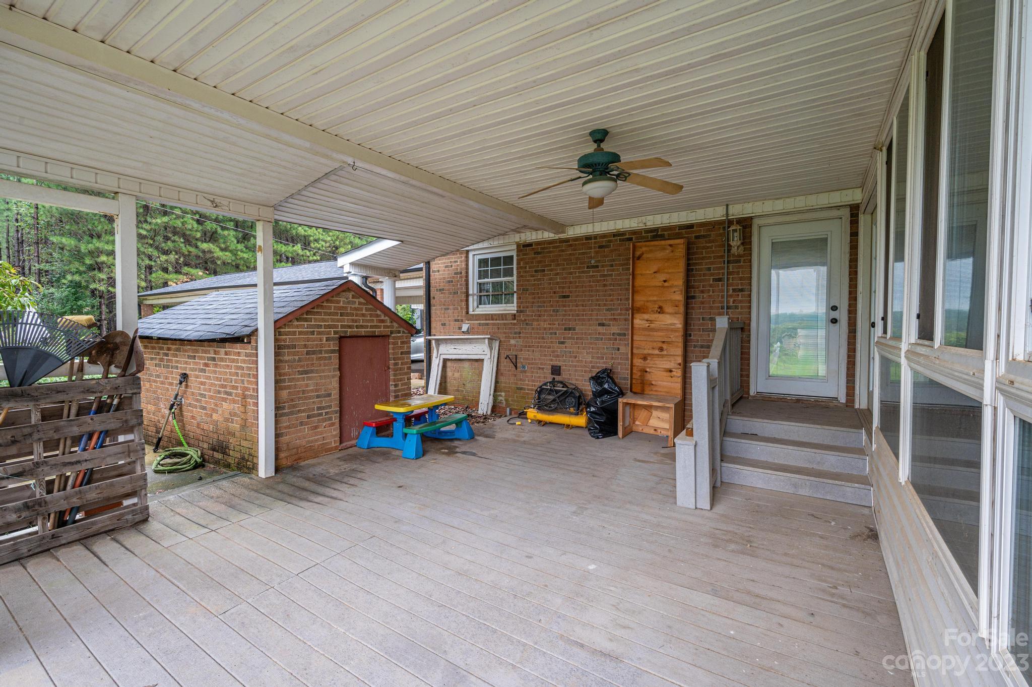 8629 Reeps Grove Church Road Vale, NC 28168 - Photo 41 of 48 a view of a car garage