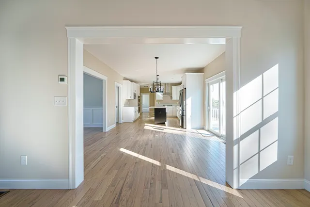 a view interior of a house and wooden floor