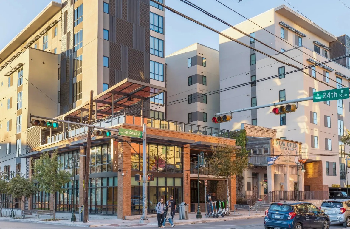 2108 San Gabriel Street, Unit 201 Austin, TX 78705 - Photo 15 of 15 a view of a building and a street