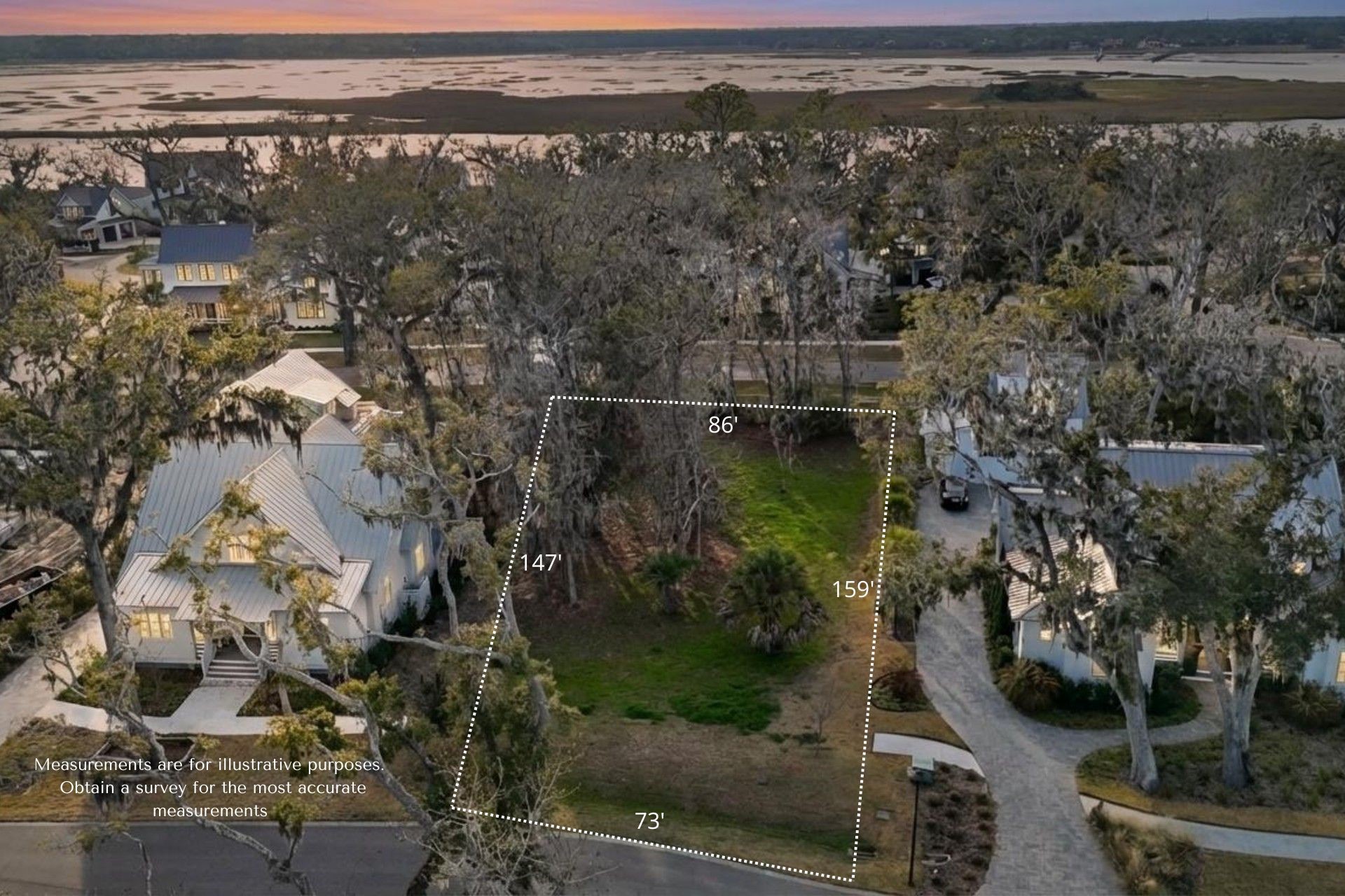 73 Broadbent Way Fernandina Beach, FL 32034 - Photo 6 of 21 an aerial view of residential house with outdoor space