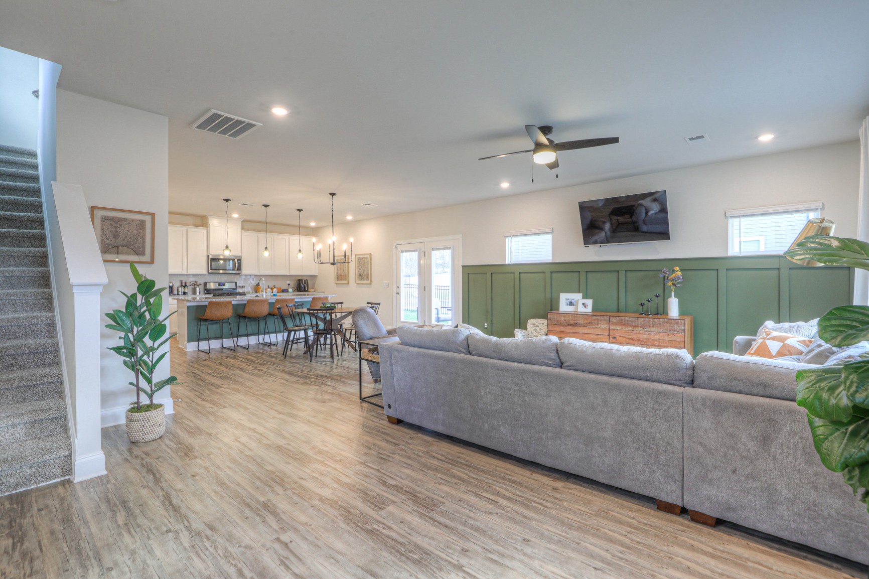 2072 Notchleaf Road Antioch, TN 37013 - Photo 2 of 30 a living room with furniture and a wooden floor
